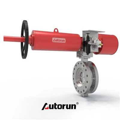 نیومیٹک Flanged تیتلی والو